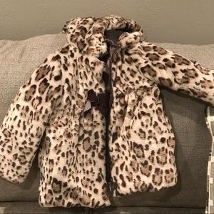 Soft fur jacket from Dillard’s.